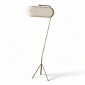 Modern floor lamp with adjustable shade for reading and ambiance 50 x 20 x 160cm