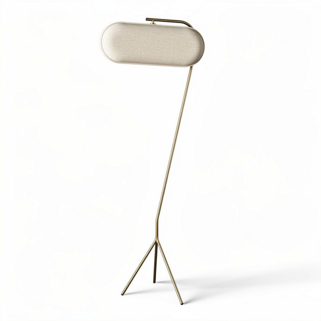 Modern floor lamp with adjustable shade for reading and ambiance 50 x 20 x 160cm